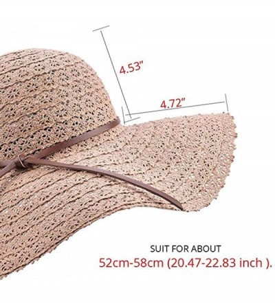 Sun Hats Wide Brim Summer Beach Sun Hats for Women UPF Woman Foldable Floppy Travel Packable Cotton Sun Hat - Black - CZ18RN0...