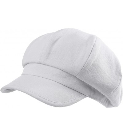 Newsboy Caps Womens Newsboy Cap Winter Hat Visor Beret Cap Warm Soft Lined Adjustable - 89101_grey - CG186UYIQQ9 $29.18