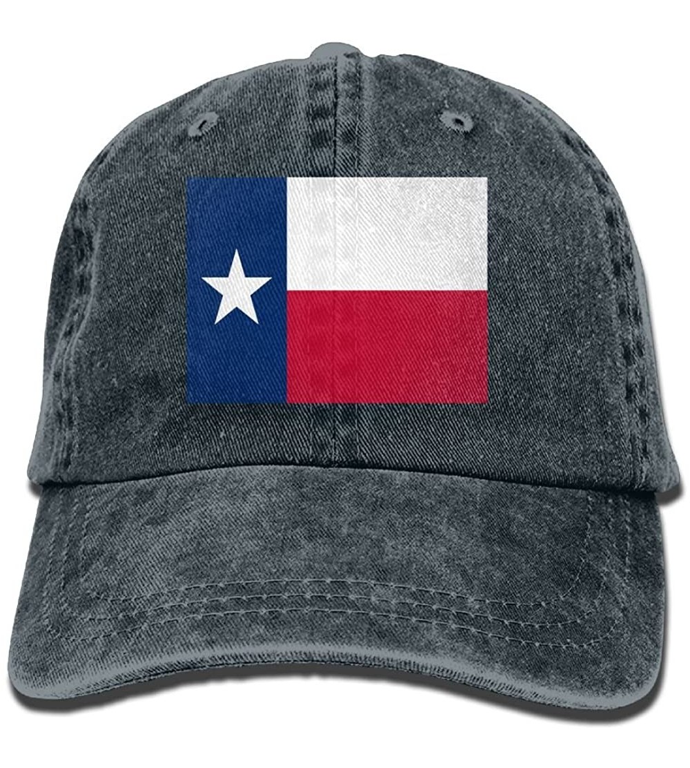 Baseball Caps LINGMEI Flag Of Texas Unisex Adult Denim Dad Baseball Hat Sports Outdoor Cowboy Cap For Men and Women - Navy - ...