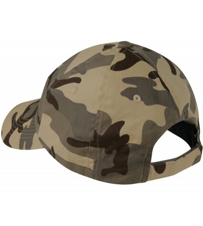 Baseball Caps Fashionable Camouflage Twill Cap - Desert Camouflage - C4112N6DQAV $11.90