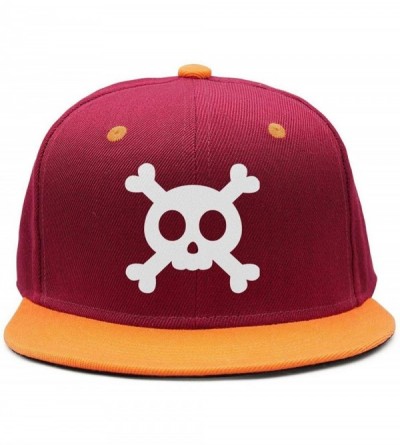 Baseball Caps Skull and Crossbone Pirate Flag Women Men Plain Caps Cool Hat - White Skull And-1 - C618HU4ZNK8 $25.06