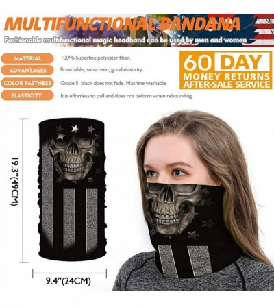 Balaclavas Multifunctional Bandana- Face Mask Bandanas-Headwear- Magic Scarf- Headband - National Flag 1 - CO1987Z04WS $10.23