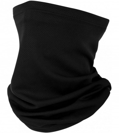 Balaclavas Windproof Balaclava Bandana Headwrap Breathable Neck Giater for Outdoor Sports - Black - CY199I0N37G $12.72