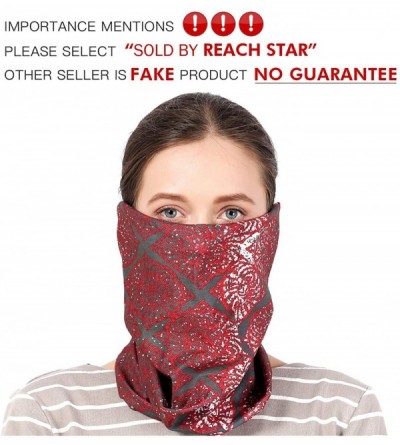 Balaclavas Summer Balaclava Womens Neck Gaiter Cooling Face Cover Scarf for EDC Festival Rave Outdoor - Br8 - CX198W25IWN $8.94