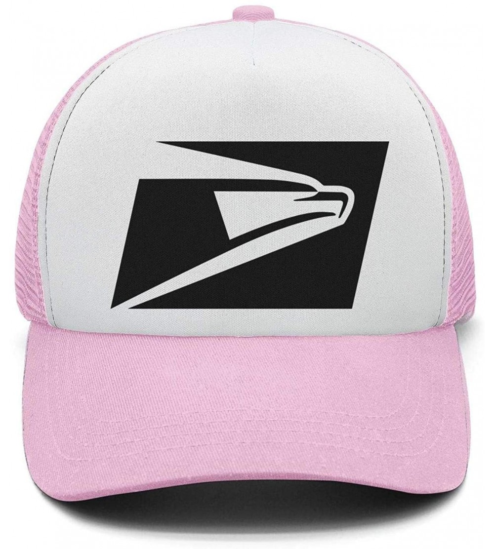 Baseball Caps Mens Womens USPS-United-States-Postal-Service-Logo- Printed Adjustable Dad Hat - Pink-1 - CE18NL5L8AS $23.09