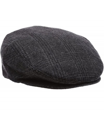 Skullies & Beanies Men's Premium Wool Blend Classic Flat IVY newsboy Collection Hat - 1930-black - C812NG98DIL $13.66