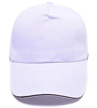 Baseball Caps Custom 100% Cotton Ball Hat Vintage Baseball Cap Classic Unisex Cowboy Hat Adjustable - C-white - CF18UWCY73K $...