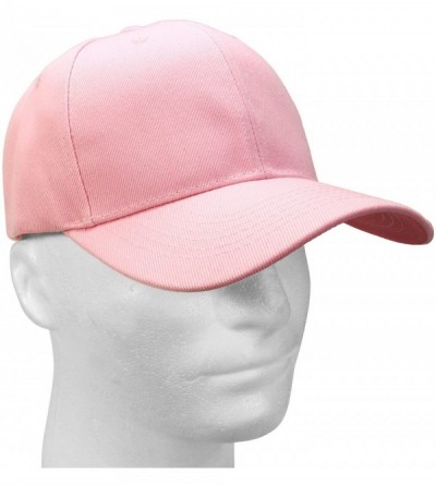 Baseball Caps Baseball Dad Cap Adjustable Size Perfect for Running Workouts and Outdoor Activities - 1pc Pink - C5185DNMAW9 $...