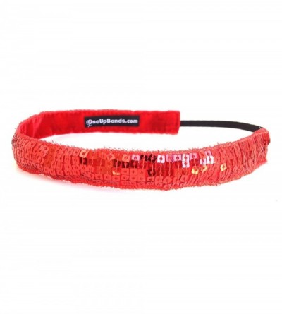 Headbands Women's Sequins Red One Size Fits Most - Red - CN11K9XEEST $13.69