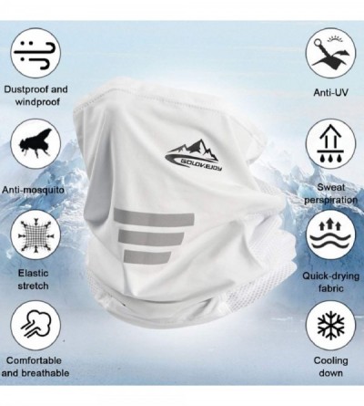 Balaclavas Neck Gaiter Scarf Sun UV Protection Balaclava Breathable Face Mask Outdoor Activity Head Wrap - A - CJ198S6HWZY $1...