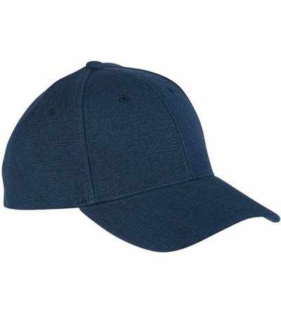 Baseball Caps 6.8 oz. Hemp Baseball Cap (EC7090) - Navy - C511UCUJCR7 $8.28