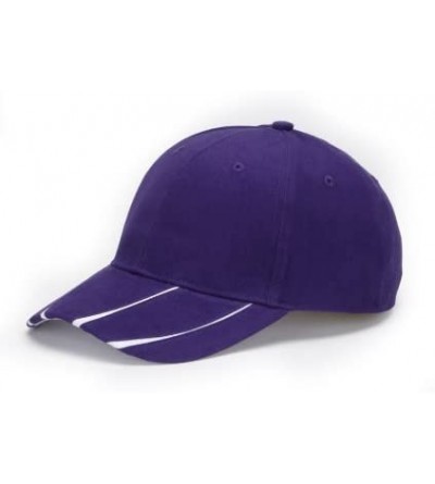 Baseball Caps Legend Cap (LG102) - Purple/ White - C411CCX8GZ1 $10.24