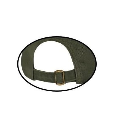 Sun Hats 6 Panel Low Profile Garment Washed Superior Cotton Twill - Brown - CW12IVB8B25 $11.91