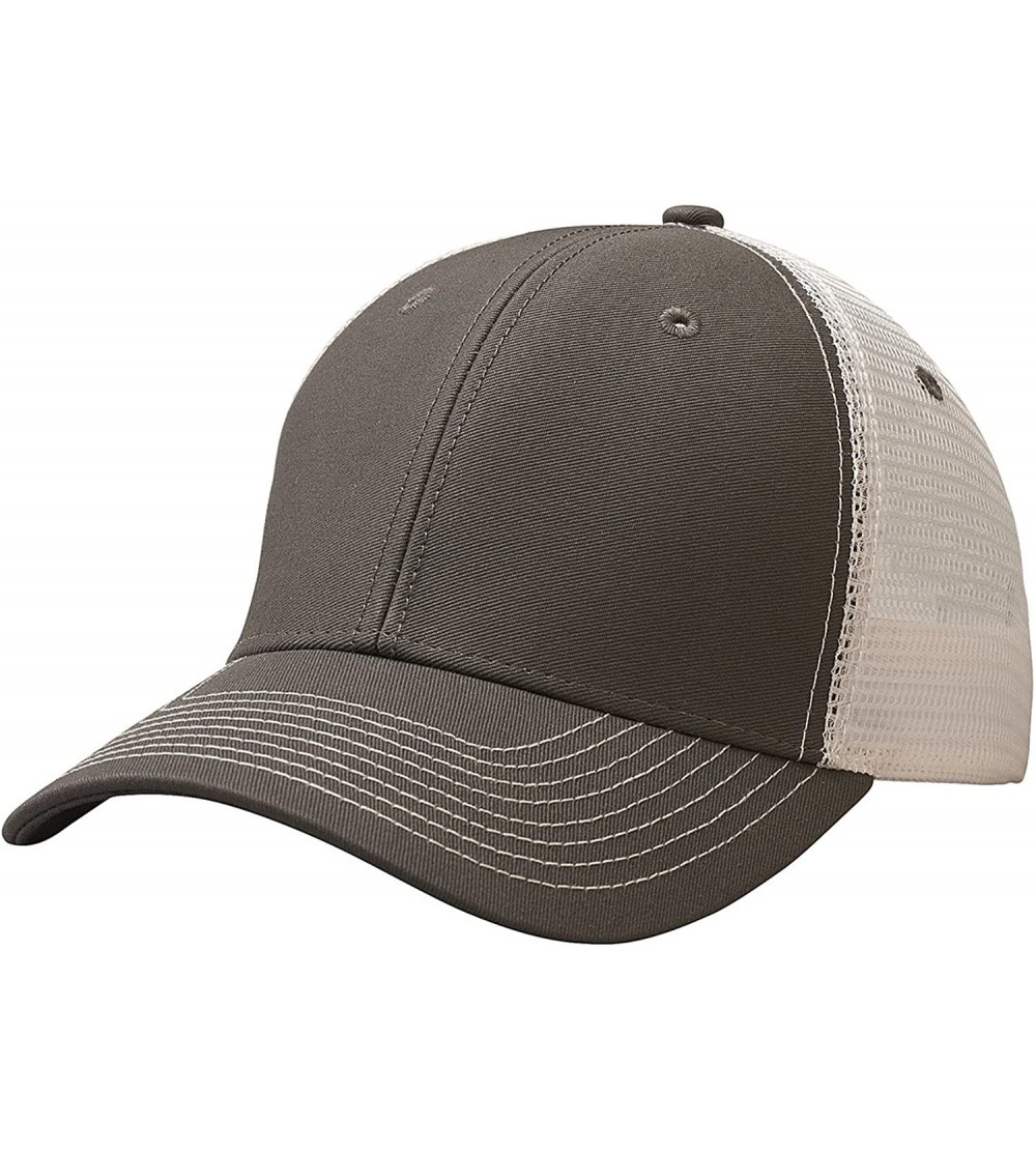 Baseball Caps Unisex-Adult Sideline Cap - Dark Grey/White - CM18E3XL42I $10.83