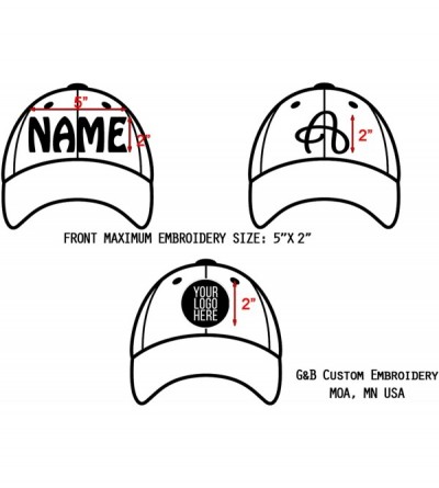 Baseball Caps Custom Embroidered Racing hat. Place Your own Text- 6477 Flexfit Wool Blend Cap. - Black - CE1800AG4O6 $27.09