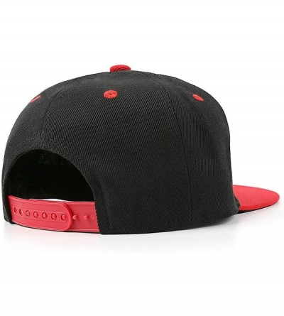 Baseball Caps Adjustable Trucker Hat Cool Street Dancing Cap - Red-13 - CH18Q2Z3YZI $19.00