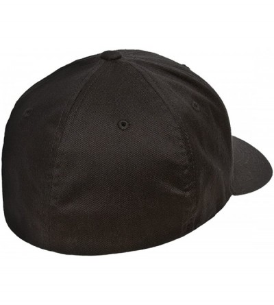 Baseball Caps Premium Original Blank Cotton Twill Fitted Hat - CA185H4U2NW $10.77