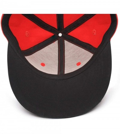 Baseball Caps Mens Womens Casual Adjustable Basketball Hat - Red-11 - C618N9GWXK5 $22.12