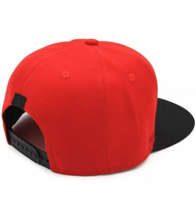Baseball Caps Mens Womens Casual Adjustable Basketball Hat - Red-11 - C618N9GWXK5 $22.12