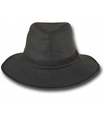 Sun Hats Wide Brim Weathered Cotton Foldable Traveler Hat - Item 3520 - Brown - CT180SNZWTC $21.14