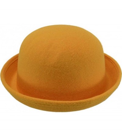 Sun Hats Women Summer Beach Hat Round Hat Sun Protection XMZ12 - Yellow - CT121VE515J $14.04