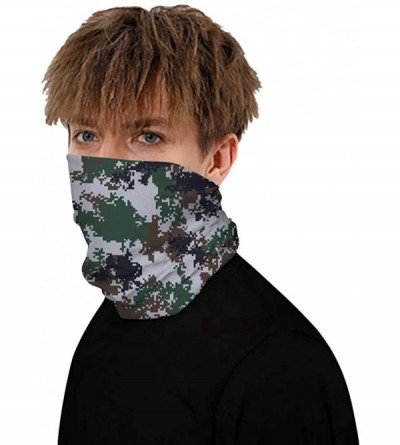 Balaclavas Cooling Neck Gaiter Face Mask for Men Women Outdoor - Camouflage Bandana Dust Wind Balaclava Headwear - C0198CSMRW...