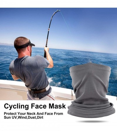 Balaclavas Seamless Quick Dry Breathable Outdoor UV Protection Head Wrap Face Scarf Neck Gaiter Bandana Balaclava - CD19977E4...