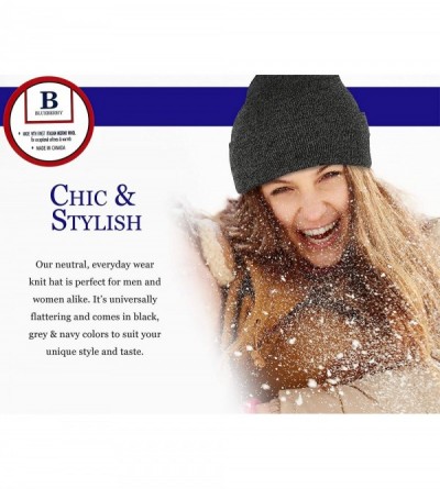 Skullies & Beanies Merino Wool Beanie Hat -Soft Winter and Activewear Watch Cap - Black/White Marl - C418X92SSYT $16.83