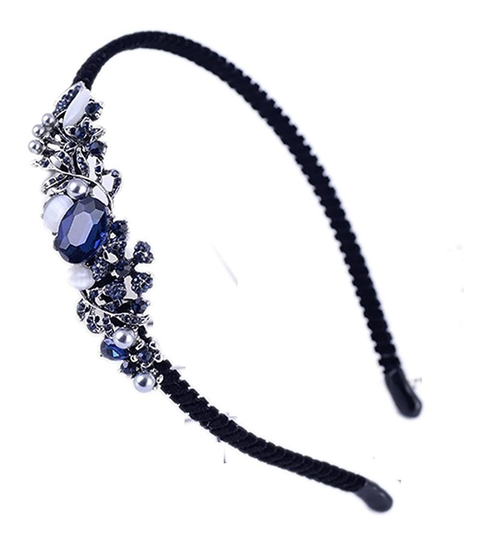 Headbands Women Girls Elastic Headband Hair Band Hair Jewelry Accessories - E - C1184EZYCTT $7.79