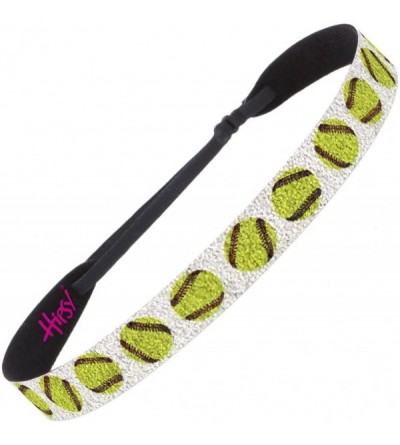 Headbands Baseball & Softball Adjustable No Slip Fast Pitch Hair Headbands for Women Girls & Teens - C318G2SILNU $15.68