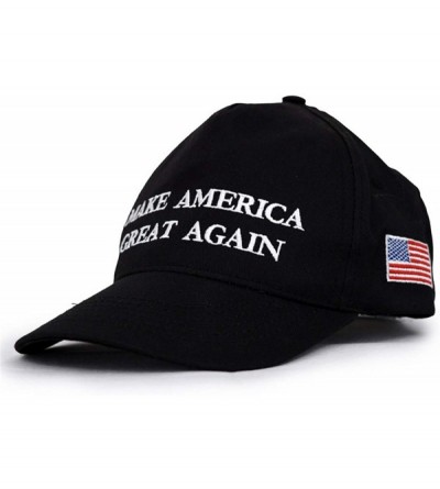 Skullies & Beanies Donald Trump Hat- 2020 Keep America Great- Make America Great Again- Adjustable Baseball Hat - Black Flag ...