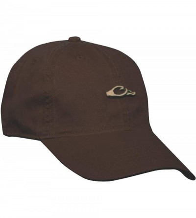 Baseball Caps Cotton Twill Logo Cap - Chocolate - CQ186ELYOED $26.97
