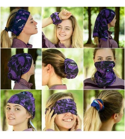 Balaclavas Headwear Headband Bandana Neck Gaiter - Headwrap Balaclava Facemask Seamless for outdoor - 6pcs Galaxy Series a - ...