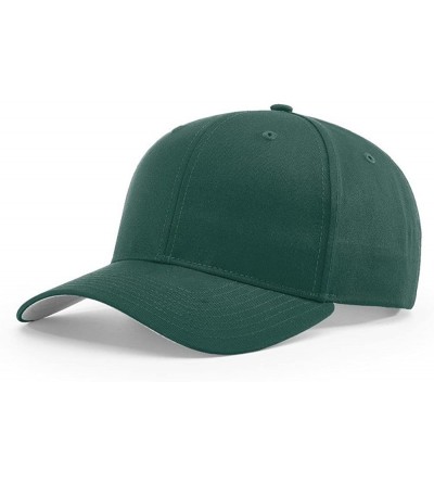 Baseball Caps 212 PRO Twill Snapback Flex Baseball HAT Blank FIT Cap - Dark Green - CM186ZAZXM2 $11.61