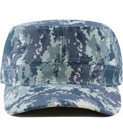 Baseball Caps Made in USA Cotton Twill Military Caps Cadet Army Caps - Camo4 - C218OTQKXG3 $20.98