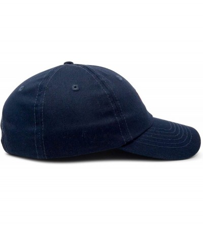 Baseball Caps Pixel Heart Hat Womens Dad Hats Cotton Caps Embroidered Valentines - Navy Blue - CF180LXI78L $8.72