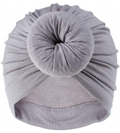Skullies & Beanies Women's Autumn Winter Knotted Hat Wrap Cap India's Hat Turban Headwear - Z-black/Gray/Yellow/Green/White/R...
