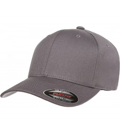Baseball Caps Men's THP Premium Cotton Twill Hat- Gray- XX-Large - CU125C2M5K5 $20.75
