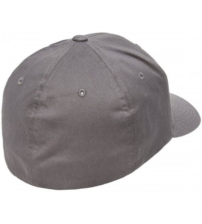 Baseball Caps Men's THP Premium Cotton Twill Hat- Gray- XX-Large - CU125C2M5K5 $20.75
