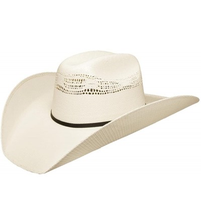 Cowboy Hats Ringer - (7X) Bangora Straw Cowboy Hat - C412JGJ9ATD $36.25