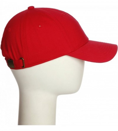 Baseball Caps Customized Letter Intial Baseball Hat A to Z Team Colors- Red Cap White Black - Letter W - CZ18ESAX9I7 $10.16