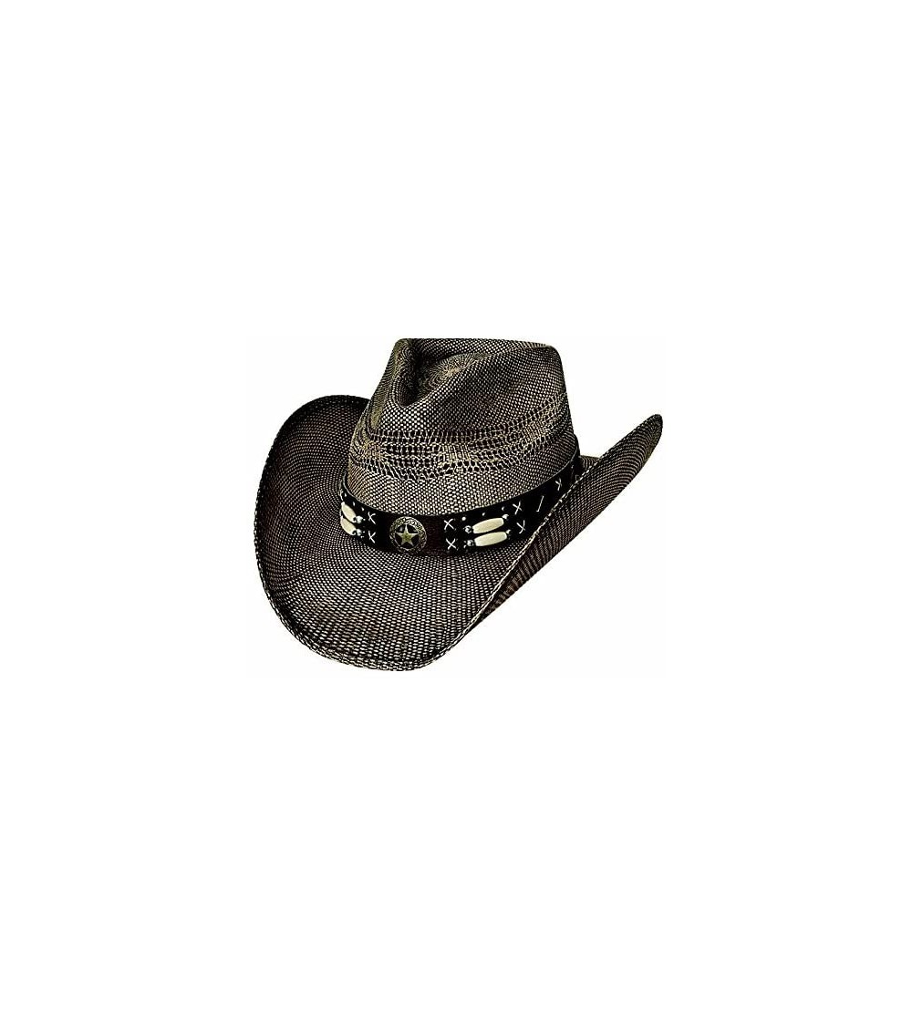 Cowboy Hats Desperado - Straw Cowboy Hat - CK11YBU5OIF $37.67