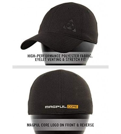 Baseball Caps Core Cover Low Crown Stretch Fit Baseball Cap - Gray - CC1286DN0ND $28.60