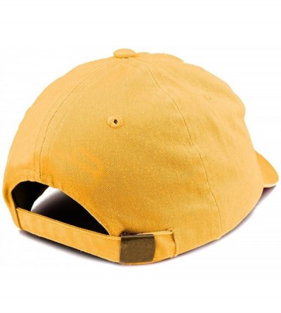 Baseball Caps Established 1982 Embroidered 38th Birthday Gift Pigment Dyed Washed Cotton Cap - Mango - CJ180NDCTGD $17.08