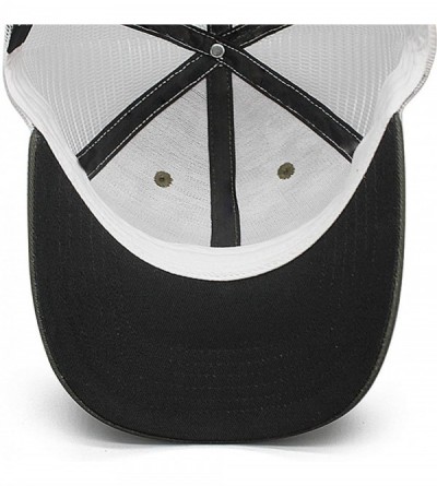 Baseball Caps Men/Women Print Classic Doritos-Corn-Flake-Logo- Outdoor Mesh Trucker Cap - Army-green-18 - CP18QO396EX $16.69