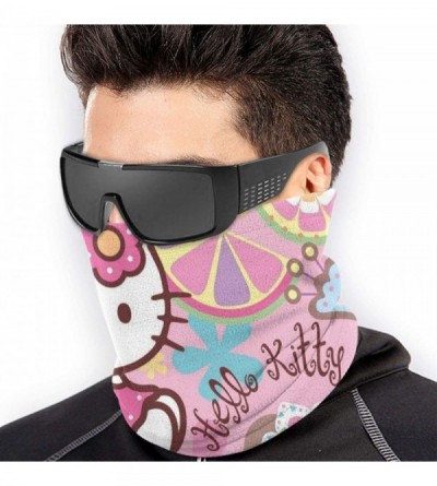 Balaclavas Hello Kitty Men Women Face Mask Balaclava Neck Gaiter Warm Headband Scarf - Hello Kitty 2 - CJ194646U03 $19.53