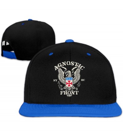 Baseball Caps Agnostic Front Unisex Hip Hop Adjustable Hat Stylish Snapback Baseball Cap for Men Women Red - Blue - CY18UW0UH...