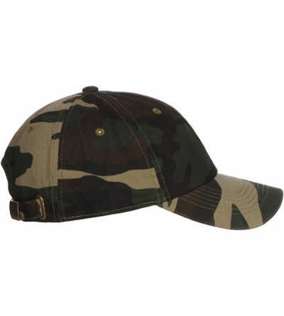 Baseball Caps Customized Letter Intial Baseball Hat A to Z Team Colors- Camo Cap White Black - Letter Q - C818NNGWGOY $15.57