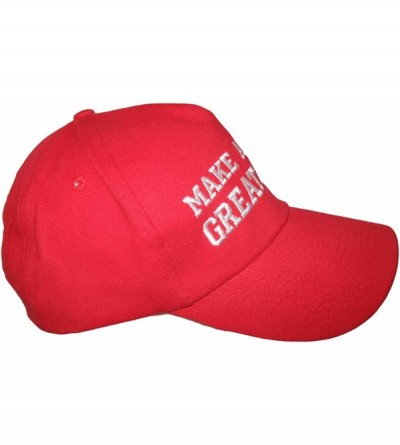 Baseball Caps Infinity Superstore Donald Trump Red Make America Great Again Ball Cap Hat 307E - CF1899ZXWO6 $15.06