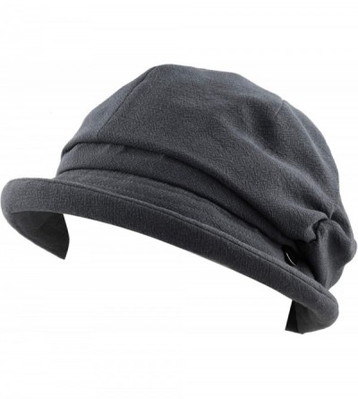 Newsboy Caps Womens Bucket Newsboy Cabbie Beret Cap Cloche Bucket Fashion Sun Hats - Linen/Cotton- Grey - CY18H5I29L8 $20.32